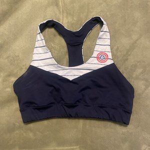 Captain America Sports Bra